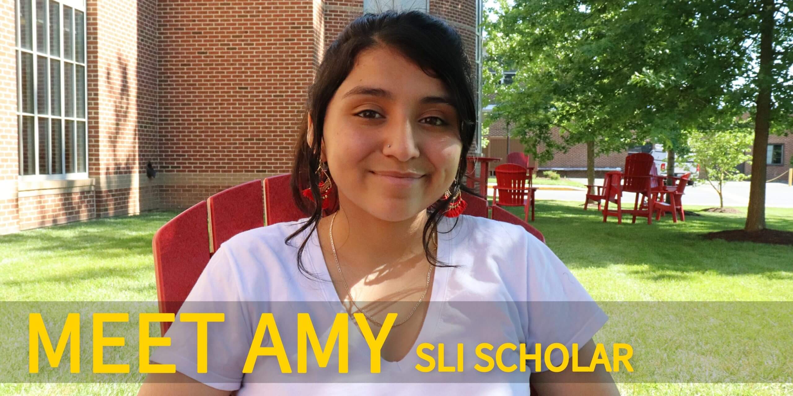 Meet Amy, SLI scholar