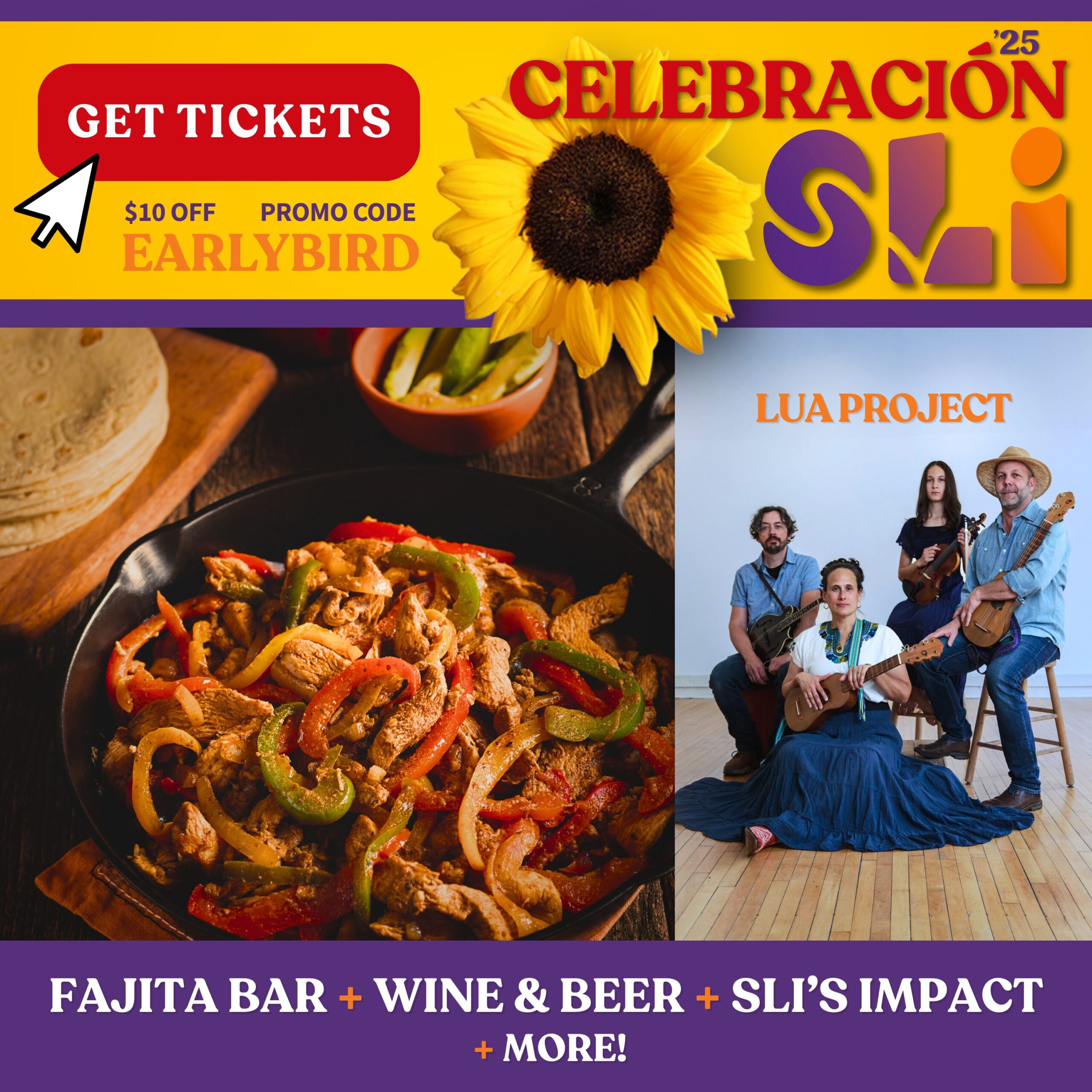 Get your tickets to SLI Celebración